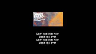 Snow Patrol - This isn&#39;t everything you are On-Screen Lyrics (New Single)