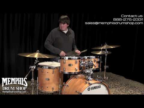 Yamaha Absolute Hybrid Maple Drum Set 22/10/12/16 - Vintage Natural