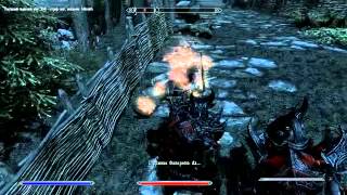 Skyrim обзор мода Адская Броня и зачистка Фолкрита
