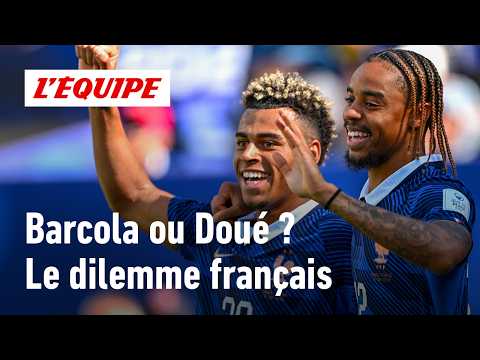 France-Maroc : Barcola ou Doué, qui doit débuter ?