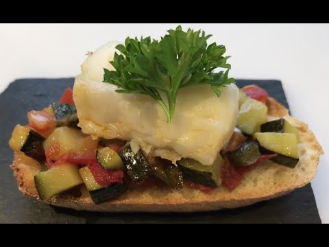 How to make PISTO MANCHEGO WITH OVEN BAKED COD