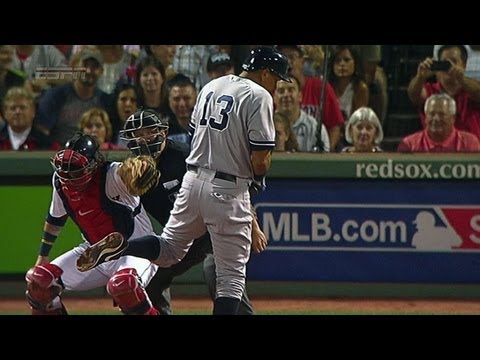 Dempster hits A-Rod, Girardi ejected