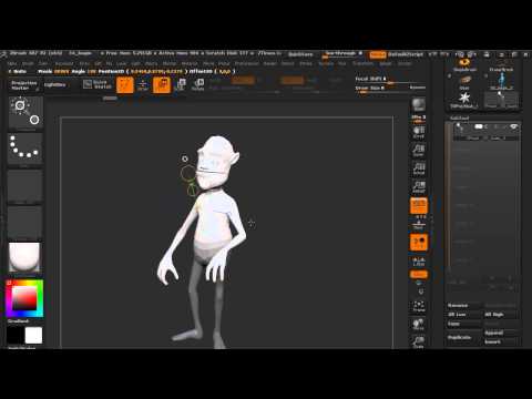 Introduction to ZBrush 4R7 34