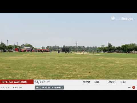 Live Cricket Match |  | 08-May-22 07:51 AM | 2nd Imperial Corporate League -22(Final) | CricHeroes