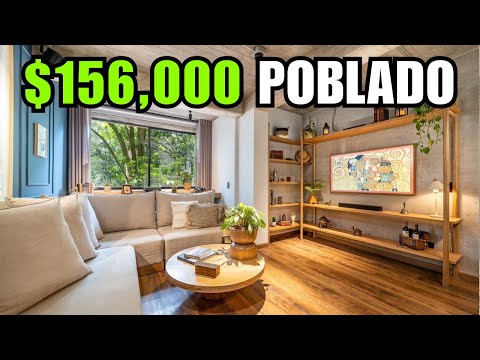 Tour a $156,000 Medellin Apartment | El Poblado