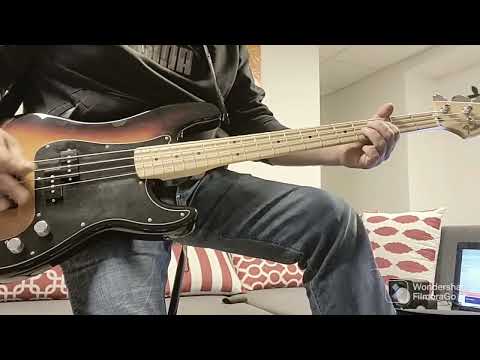 L'anima vola - Elisa --- bass cover