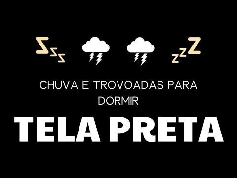 Barulho de Chuva com muitos Trovões na Estrada da Floresta Nebulosa - Chuva e Trovoadas para Dormir