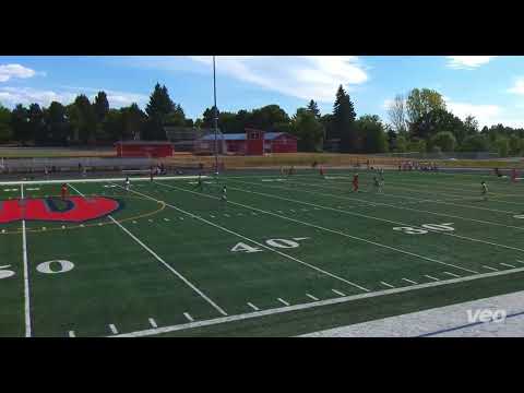 Speed Run Into Attacking Third, Offensive Dribbling and Passing | Naomi Perera | 2027 | Striker