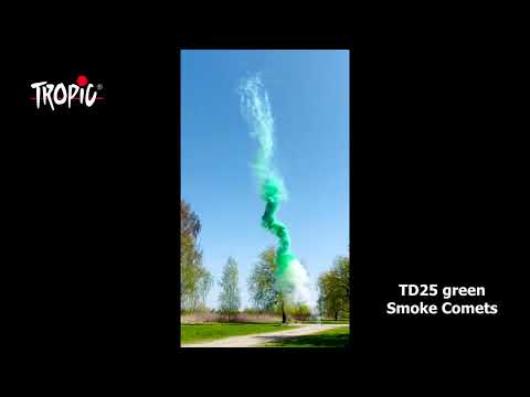 TD25 Green - TROPIC Fireworks, Fajerwerki, Feuerwerk, Vuurwerk, Feu d'artifice