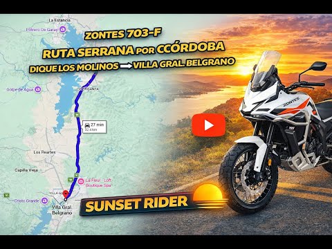 Zontes 703-F Dique Los Molinos → Villa General Belgrano