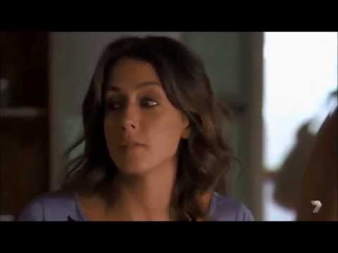 Ash and Phoebe kiss and hug scene ep 6292