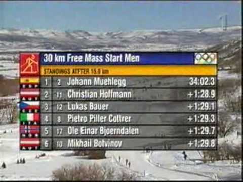 Olympics 2002, Salt lake city - Men's 30 km (3 of 4)