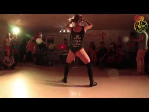 Twerk judge demo Fraules - Siberian Dancehall Contest 2014