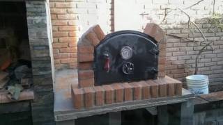 Construcción de Parrilla y horno de barro.