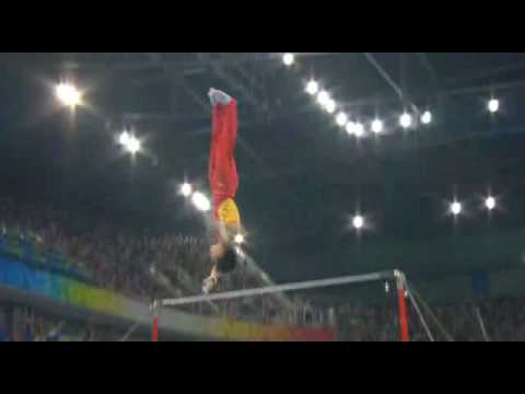 2008 Beijing Event Finals - Zou Kai HB (Gold - 16.200)