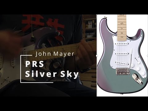 Обор электрогитары PRS JM Silver Sky LTD Lunar Ice Maple