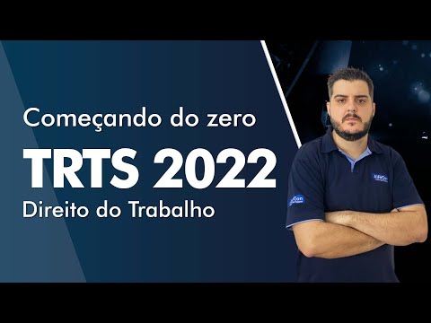 Começando do Zero TRT'S - Direito do Trabalho - AlfaCon