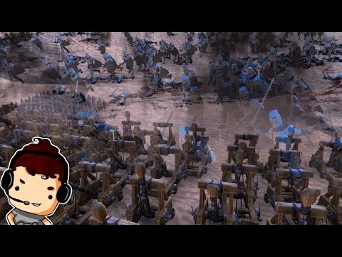 UEBS - 1000 CATAPULTS VS 5000 HEAVY KNIGHTS - UEBS (Ultimate Epic Battle Simulator Game Gameplay)