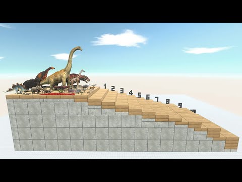 Staircase Race Simulation - Dinosaur or Which is Better? - Simulation Challenge