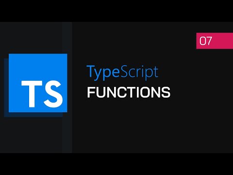 07 Functions Typescript Tutorial