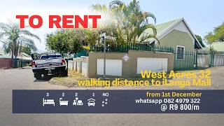 3 Bedroom Home to Rent | West Acres Ext 32, Nelspruit | R9 800 pm | 1st December