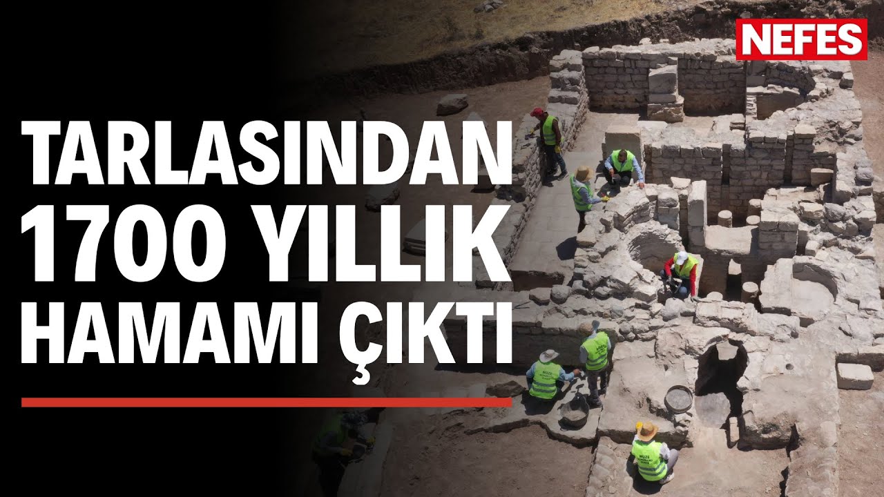 1,700-Year-Old Roman Bathhouse Unearthed in Elazığ, Turkey