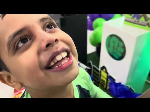 This is how we celebrated our son Adriel Omar's 8th birthday, the youngest member of the team😎🎁🎉🎊❤️