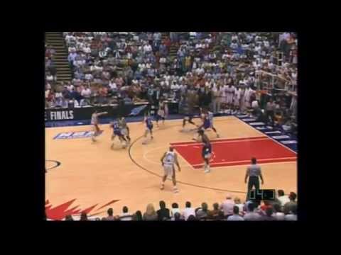 Greatest Moments in NBA History - Eddie Johnson Game Winner