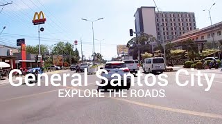 🇵🇭 Relaxing City Drive in General Santos | Wide Roads & Calm Streets of Gensan