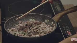 Ricetta 5 maiale al profumo di basilico sacro: Pad Krapao Moo