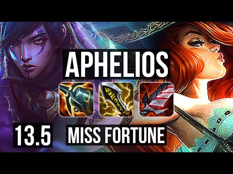 APHELIOS & Thresh vs MISS FORTUNE & Pyke (ADC) | Rank 2 Aphelios, 17/5/14 | TR Challenger | 13.5