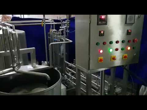 Fully auto milk pasteurizer with electrical heating system