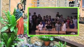 Thank You, Lord - Church of Divine Mercy, Singapore