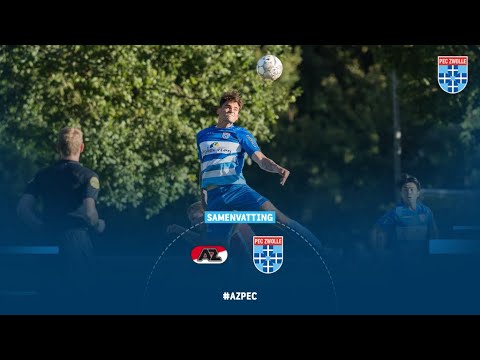 Samenvatting AZ - PEC Zwolle | Oefenwedstrijd