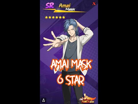 One Punch Man I the strongest Game Android I Amai Mask 6 STAR Test Demage