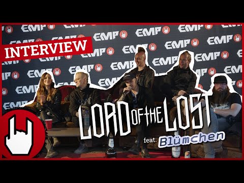 LORD OF THE LOST feat. BLÜMCHEN Interview EMP Backstage Club Area at WACKEN OPEN AIR 2023