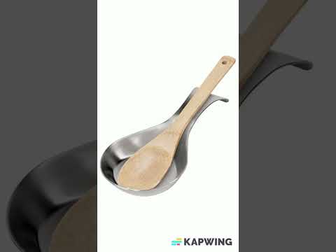 Steel rest spoon