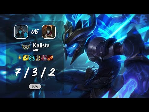 Kalista ADC vs Jhin - EUW Challenger Patch 13.10