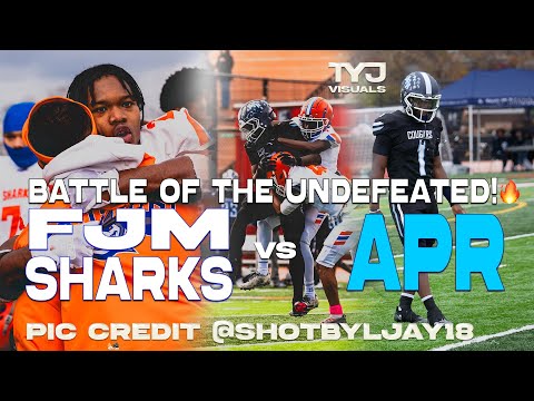 3A GAME OF THE YEAR! SEMI FINALS! 🔥| FJM Sharks Vs APR (11/22/25) |PSAL NYC FOOTBALL!|