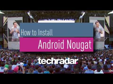 Install Android Nougat select-rom-and-gapps-zip