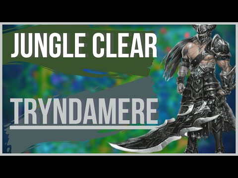 Tryndamere JUNGLE CLEAR - SEASON 12 Fastest League of legends ! best jg clear lol