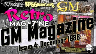 GM  The Independent Fantasy Roleplaying Magazine Issue 4 (Dec 1988) | Retro Magazine