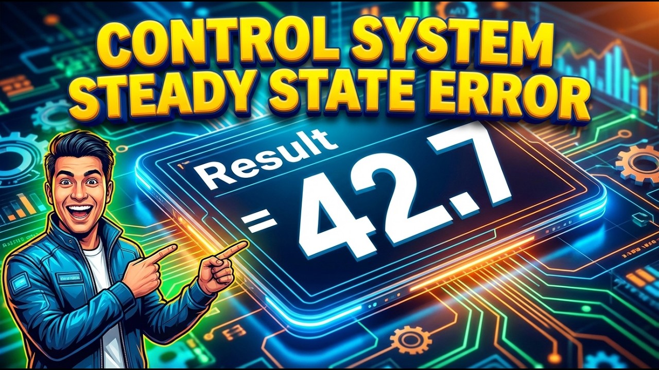 Control System Steady State Error Interactive Calculator