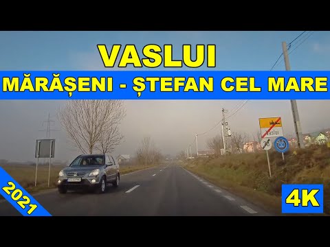 Drumul Vaslui - Maraseni - Stefan cel Mare video ian. 2021 NextBase 612GW Elite 4K In Car DVR Camera