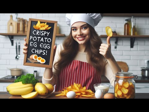 Crispy Potato & Egg Chips: A Healthier French Fries Alternative!