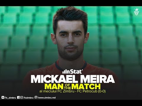 Mickael Meira - Man of the Match in FC Zimbru - FC Petrocub (0:0)