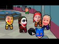 Vlad and Niki & Nastya & Joker Among Us distraction dance animation
