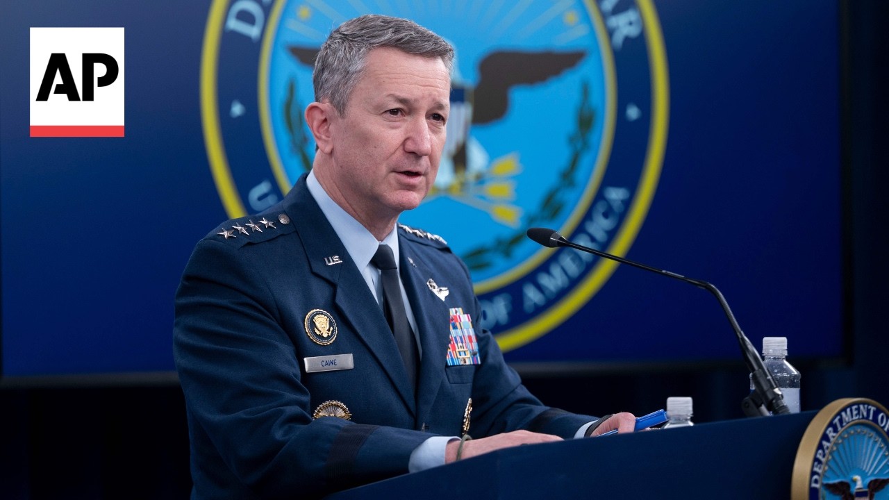 Video | US Defense Department delivers update of US naval blockade of Iran