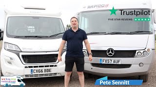 We buy Caravans motors