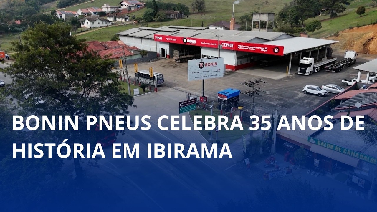 Bonin Pneus celebra 35 anos de história em Ibirama